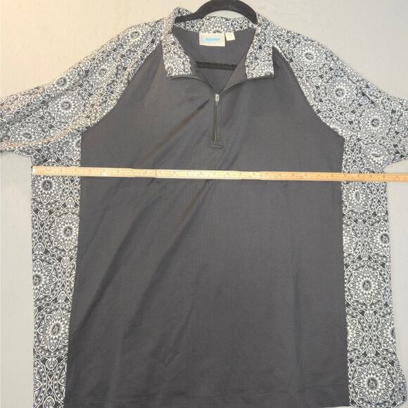 National Since 1952 Women 3X Lightweight Pullover Jacket Floral Stretch Outdoors - Picture 8 of 11